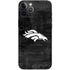 NFL Denver Broncos Black & White iPhone 12 Pro Max Skin
