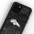 NFL Denver Broncos Black & White iPhone 12 Pro Waterproof Case