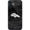 NFL Denver Broncos Black & White iPhone 12 Skin