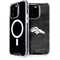 NFL Denver Broncos Black & White iPhone 13 Pro MagSafe Case