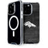 NFL Denver Broncos Black & White iPhone 13 Pro MagSafe Case