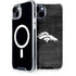 NFL Denver Broncos Black & White iPhone 15 MagSafe Case
