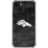 NFL Denver Broncos Black & White iPhone 14 Plus Clear Case