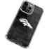 NFL Denver Broncos Black & White iPhone 14 Pro Clear Case