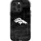 NFL Denver Broncos Black & White iPhone 14 Pro Impact Case