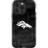 NFL Denver Broncos Black & White iPhone 14 Pro Impact Case