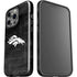 NFL Denver Broncos Black & White iPhone 14 Pro Impact Case