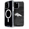 NFL Denver Broncos Black & White iPhone 15 Pro Max MagSafe Case