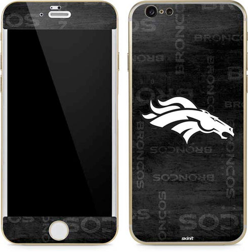 NFL Denver Broncos Black & White iPhone 6/6s Skin