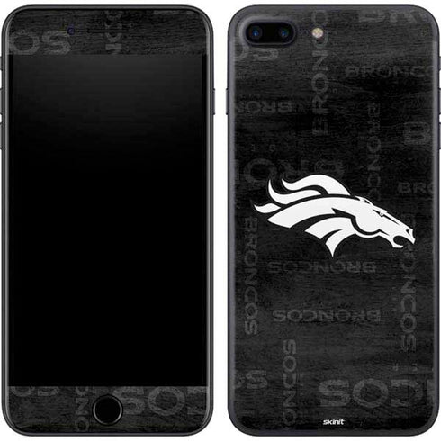 NFL Denver Broncos Black & White iPhone 7 Plus Skin