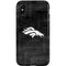 NFL Denver Broncos Black & White iPhone X Pro Case