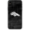 NFL Denver Broncos Black & White iPhone X Skin