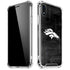 NFL Denver Broncos Black & White iPhone XR Clear Case