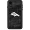 NFL Denver Broncos Black & White iPhone XR Waterproof Case