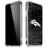 NFL Denver Broncos Black & White iPhone XS Max Clear Case