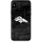 NFL Denver Broncos Black & White iPhone XS Skin