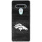 NFL Denver Broncos Black & White LG Stylo 6 Clear Case
