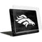 NFL Denver Broncos Black & White MacBook Air 13in (2020) Case plus Skin