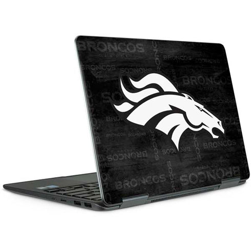 NFL Denver Broncos Black & White Notebook 9 Pro 13in (2017) Skin