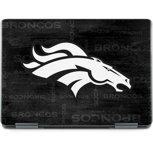 NFL Denver Broncos Black & White Notebook 9 Pro 13in (2017) Skin