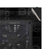 NFL Denver Broncos Black & White NZXT H510 Compact ATX Mid-Tower Case Skin
