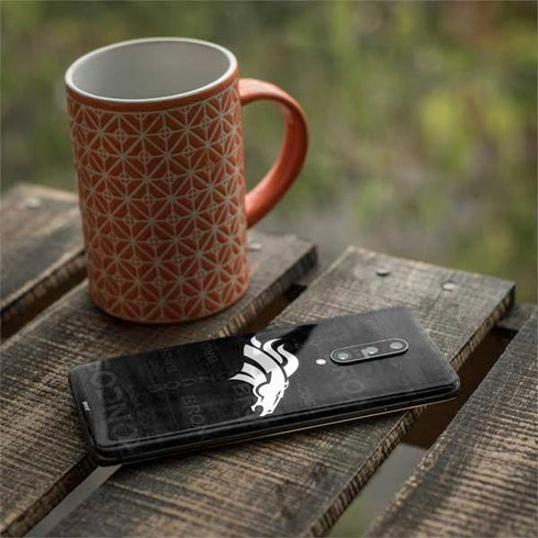 NFL Denver Broncos Black & White OnePlus 7 Pro Skin