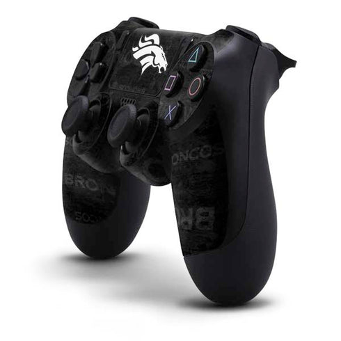 NFL Denver Broncos Black & White PS4 Controller Skin