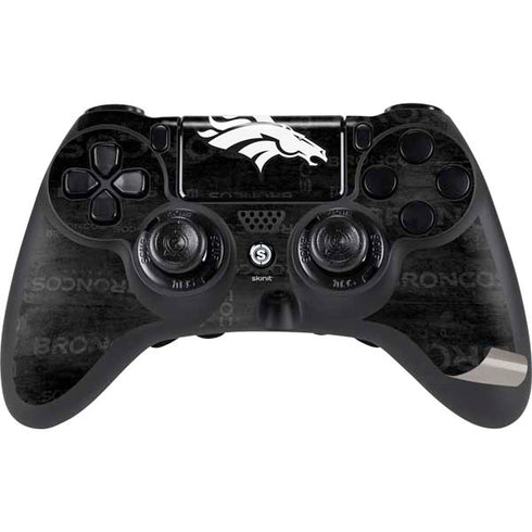 NFL Denver Broncos Black & White PS4/PC SCUF Impact Controller Skin