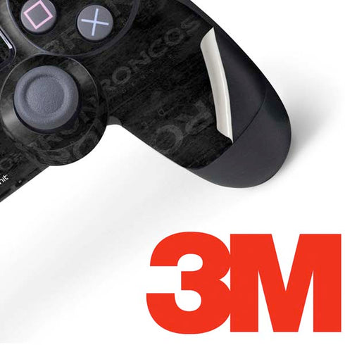 NFL Denver Broncos Black & White PS4 Pro/Slim Controller Skin