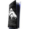 NFL Denver Broncos Black & White PS5 Digital Edition Console Skin