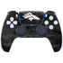 NFL Denver Broncos Black & White PS5 Controller Skin