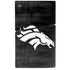 NFL Denver Broncos Black & White PS5 Slim Disk Console Skin