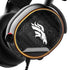 NFL Denver Broncos Black & White SteelSeries Arctis 3 Skin
