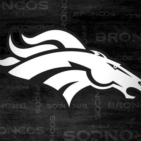 NFL Denver Broncos Black & White Surface Book 2 13.5in Skin