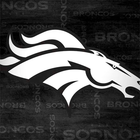 NFL Denver Broncos Black & White Surface Book 2 15in Skin