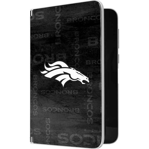 NFL Denver Broncos Black & White Surface Duo Skin