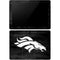 NFL Denver Broncos Black & White Surface Go Skin