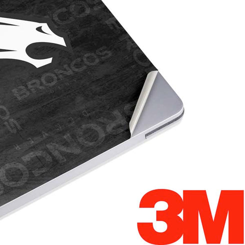 NFL Denver Broncos Black & White Surface Laptop 2 Skin