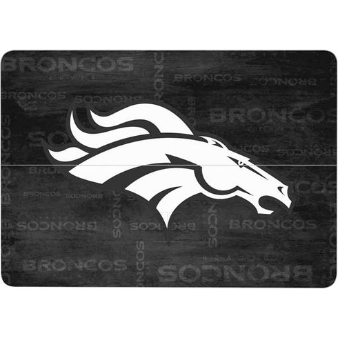 NFL Denver Broncos Black & White Surface Laptop Studio Skin