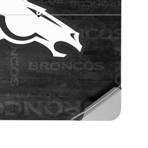 NFL Denver Broncos Black & White Surface Laptop Studio Skin