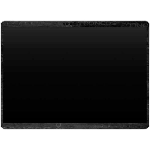 NFL Denver Broncos Black & White Surface Pro 9 Skin