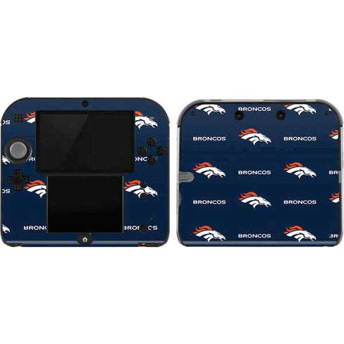 NFL Denver Broncos Blitz Series Nintendo 2DS Skin