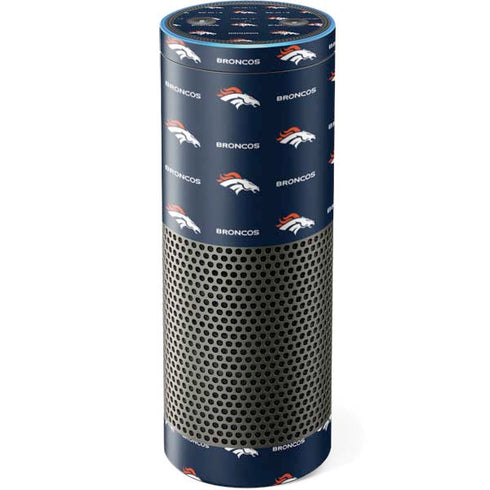 NFL Denver Broncos Blitz Series Amazon Echo Skin