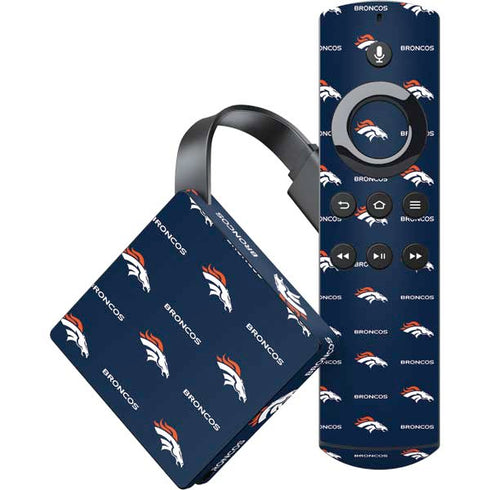 NFL Denver Broncos Blitz Series Amazon Fire TV Skin