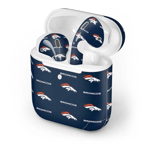 NFL Denver Broncos Blitz Series Apple AirPods 2 Skin
