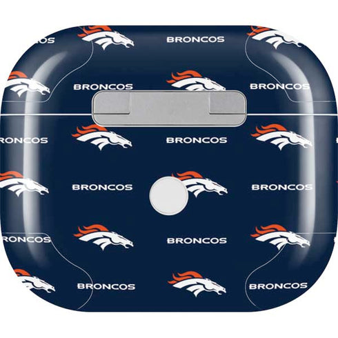NFL Denver Broncos Blitz Series Apple AirPods (3rd Gen 2021) Skin