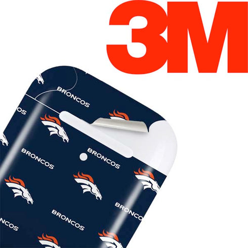 NFL Denver Broncos Blitz Series Apple AirPods Skin