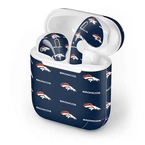 NFL Denver Broncos Blitz Series Apple AirPods Skin