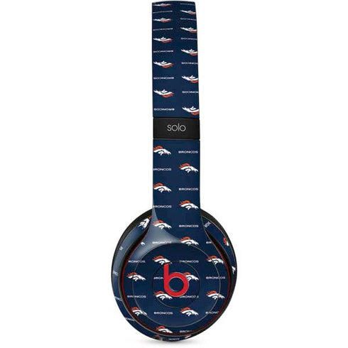 NFL Denver Broncos Blitz Series Beats Solo 2 Wireless Skin
