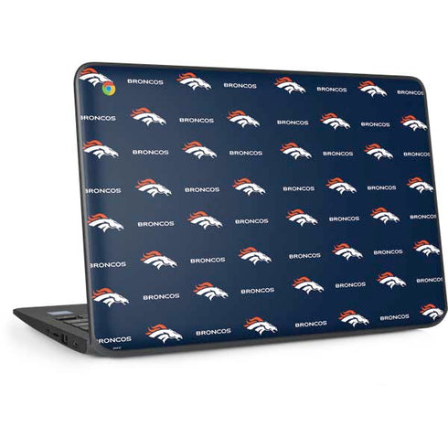 NFL Denver Broncos Blitz Series HP Chromebook Skin